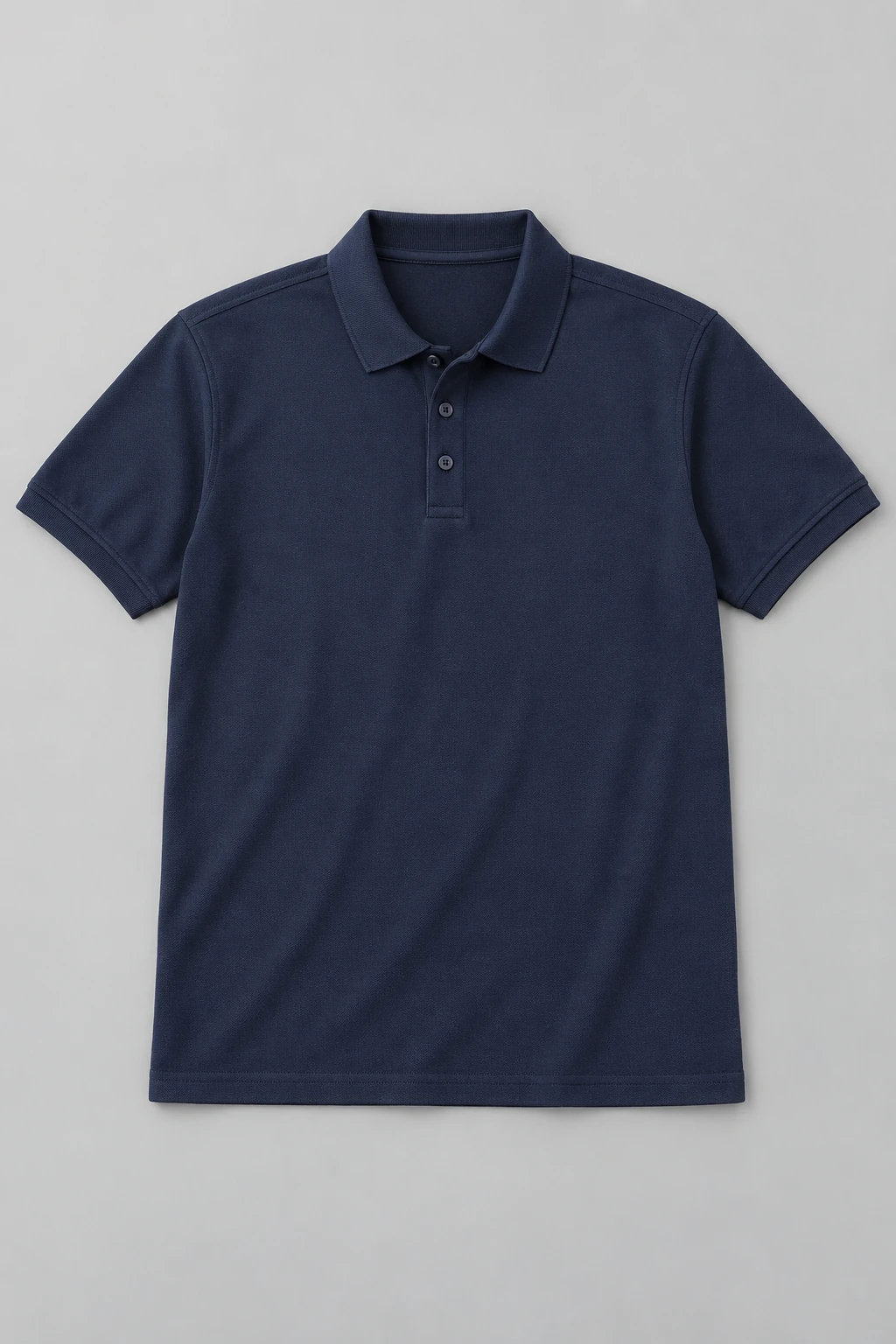 Navy Navy Piqué-style Polo Shirt